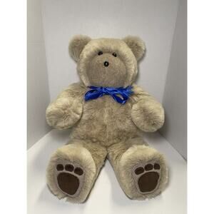 VINTAGE 1984 Cartier Bear Plush Stuffed Animal 23 Inches